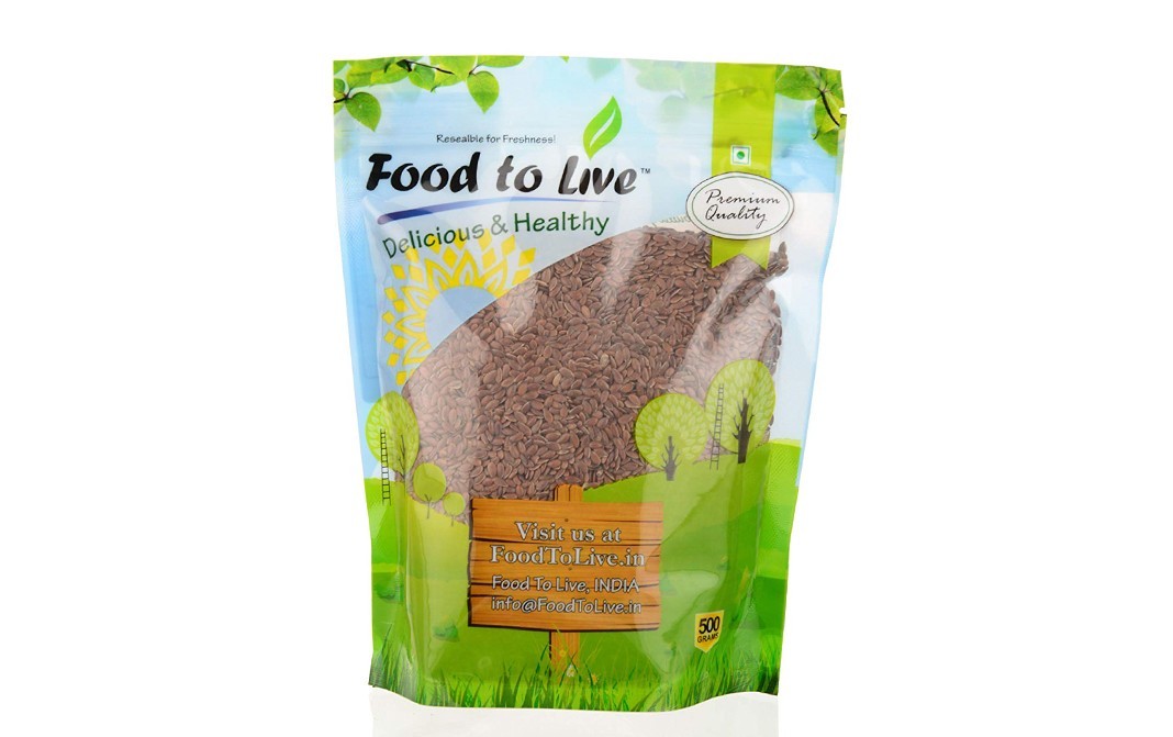 Food to Live Flax Seeds    Pack  500 grams